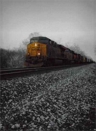 Honorable Mention, Cassidy Rearick, gr.10 (Photograph, "Train")