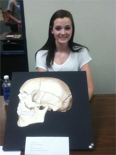 1st Place Bio Medical Art, Brooke Gabel