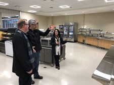 Photo of Tour of Olmsted Falls High School Cafeteria Facilities